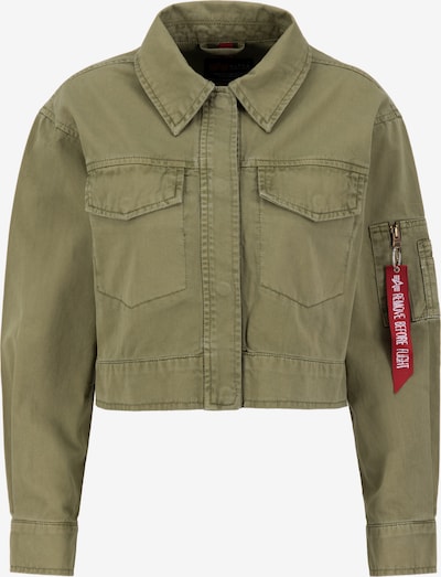 ALPHA INDUSTRIES Veste mi-saison en olive, Vue avec produit