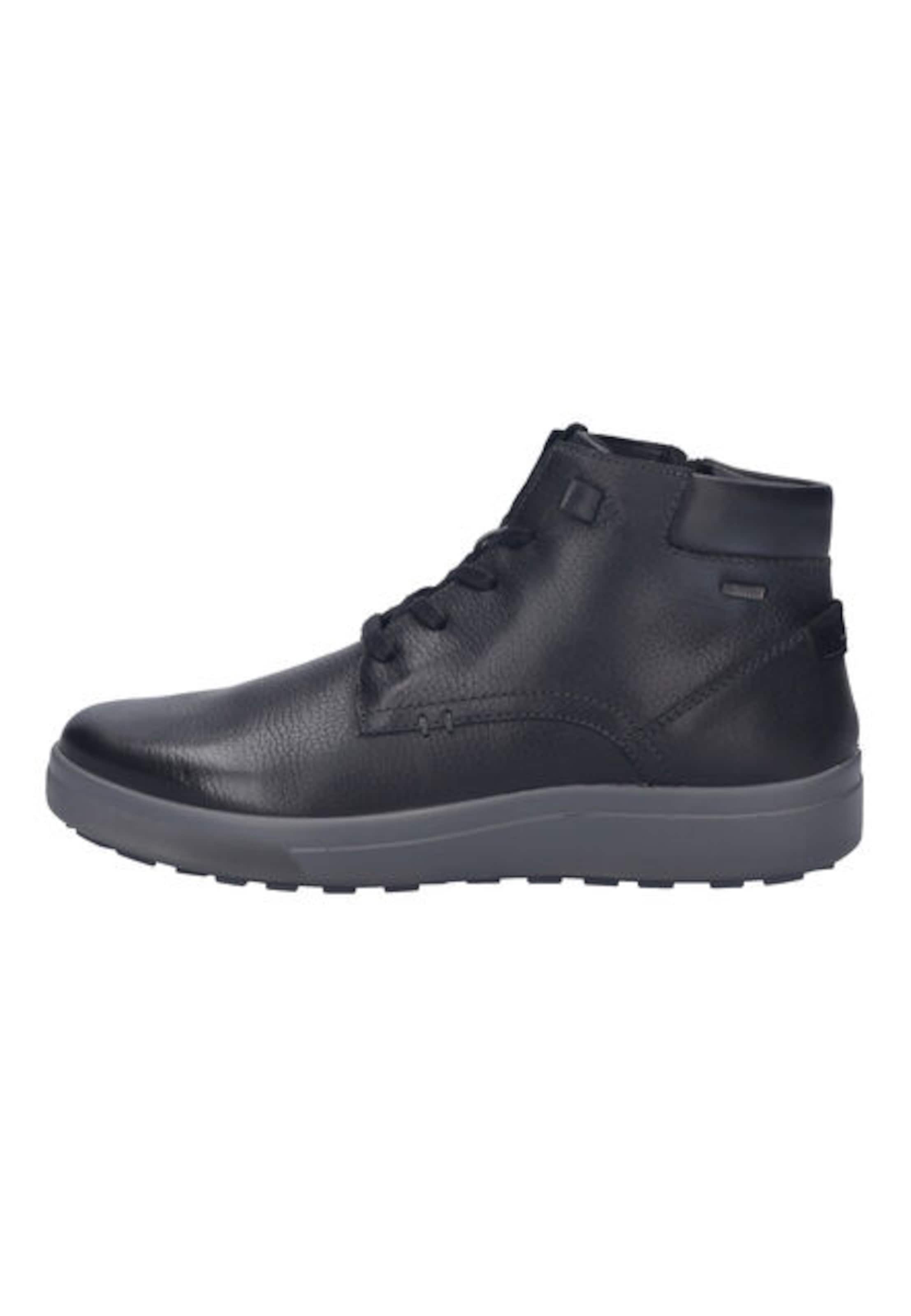 JOSEF SEIBEL Sneakers hoog in Zwart: voorkant