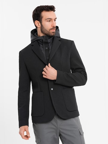 Ombre Slim fit Blazer in Black
