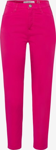 BRAX Slimfit Hose 'Carola' in Pink: predná strana