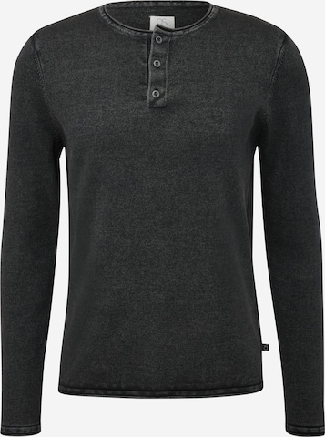 Pull-over QS en gris : devant