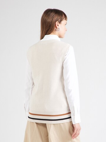 OBJECT Knitted Vest 'OBJBLAKSY' in White