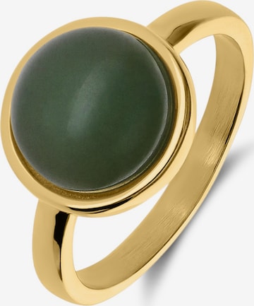 Lucardi Ring in Gold: front