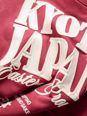 JACK & JONES - Sudadera en rojo