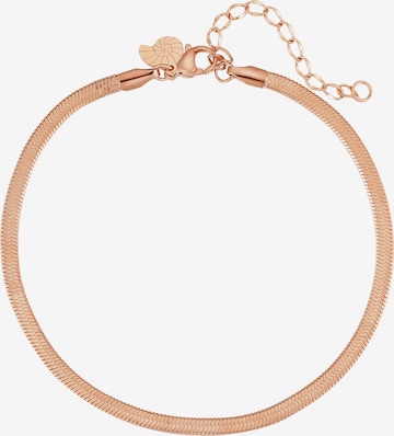 Hey Happiness Foot Jewelry 'Snake Flow' in Gold: front