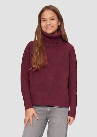 s.Oliver Pullover in Rot: Vorderseite