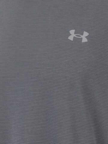 UNDER ARMOUR Функционална тениска 'Launch' в сиво
