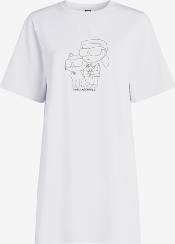 Karl Lagerfeld Pajama shirt in White: front