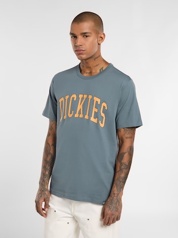 DICKIES Majica 'Aitkin' | modra barva: sprednja stran