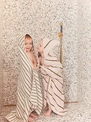 OYOY LIVING DESIGN Towel 'Raita' in Brown