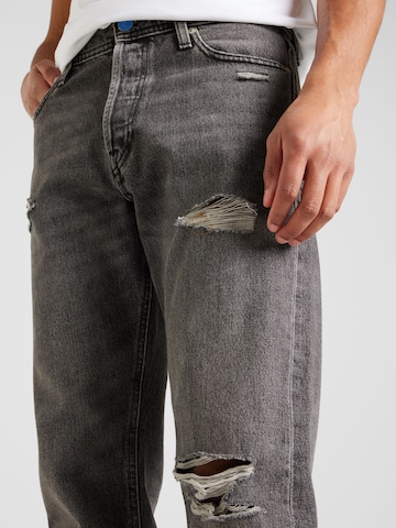 JACK & JONES Loosefit Jeans 'CHRIS' i sort