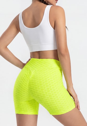 Skinny Pantalon 'Fashion Look' Jika en vert