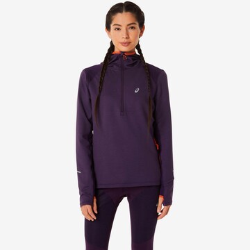 ASICS Sportsweatshirt in Lila: predná strana