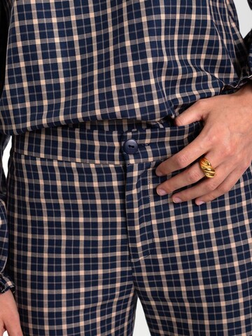 THE-ARE Wide leg Trousers in Blue