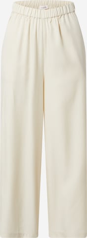 EDITED - Pierna ancha Pantalón 'Nona' en beige: frente