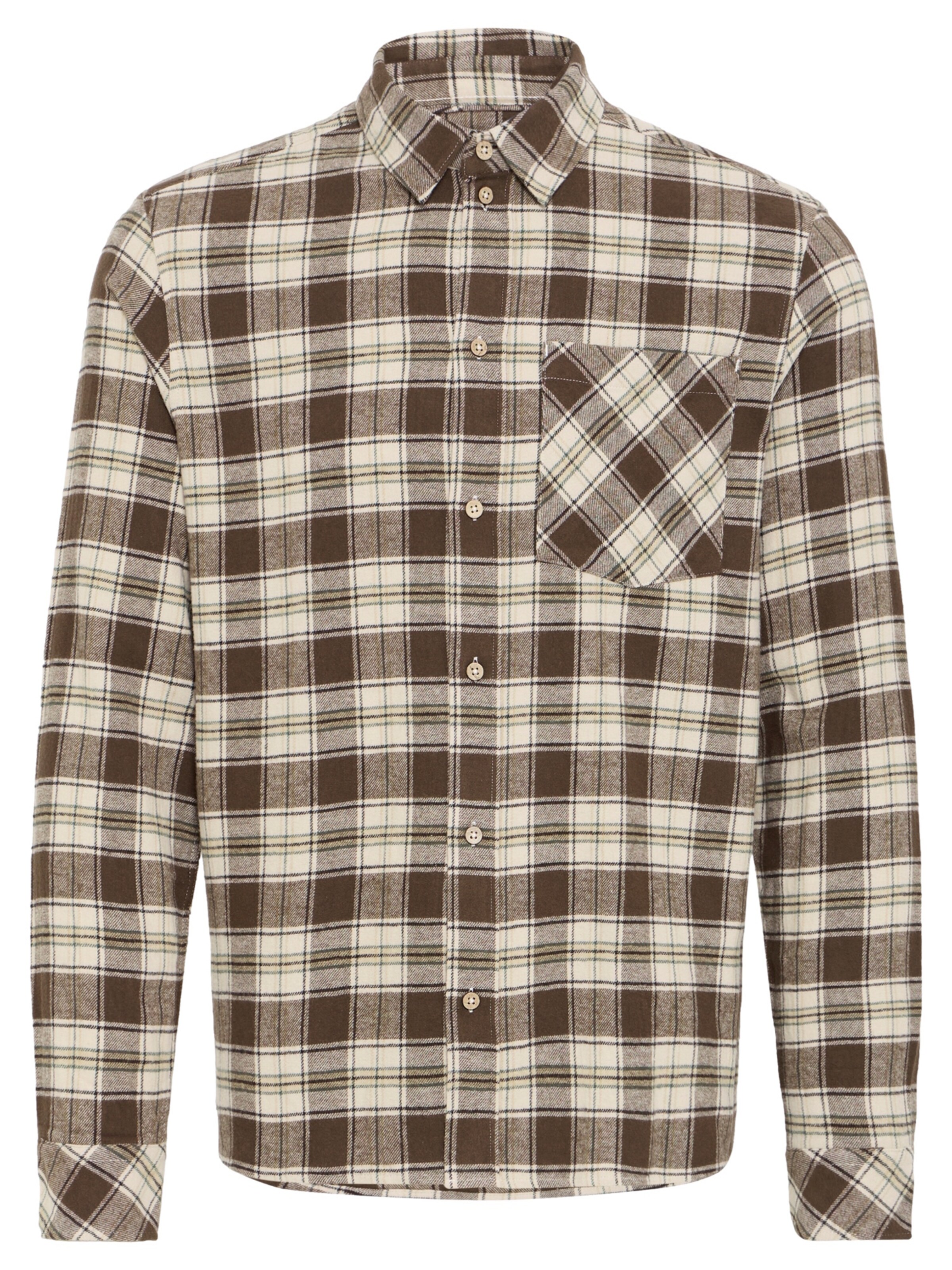 !Solid Hemd 'Steve' in beige / braun, Produktansicht