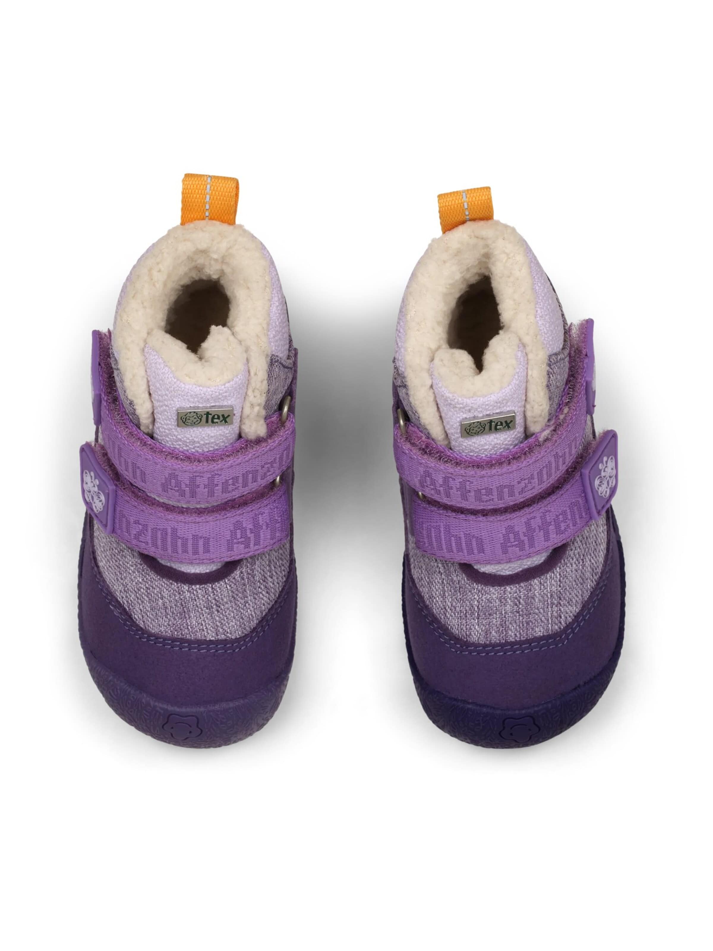 Affenzahn First-Step Shoes 'Snuggy' in Purple