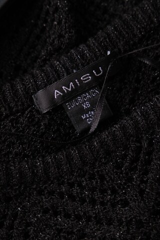 Amisu Batwing-Pullover XS in Schwarz