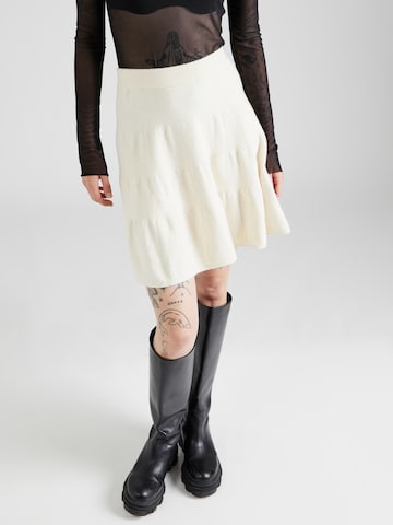 VILA Skirt 'RIL' in Beige: front