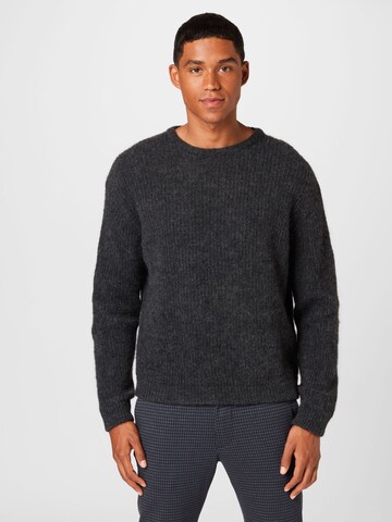 AMERICAN VINTAGE Sweater 'EAST' in Black: front