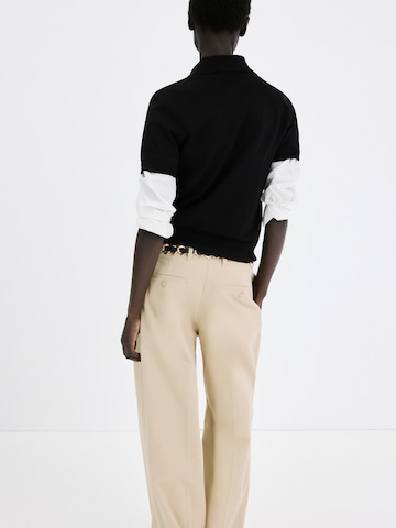 MANGO Trui 'SURIMI' in Zwart