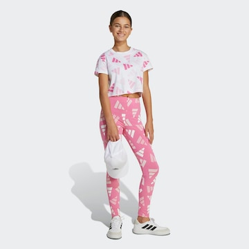 ADIDAS SPORTSWEAR Functioneel shirt 'Seasonal Essentials Celebration' in Wit