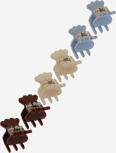 SUI AVA Bižutéria do vlasov - béžová / svetlomodrá / hnedá, Produkt