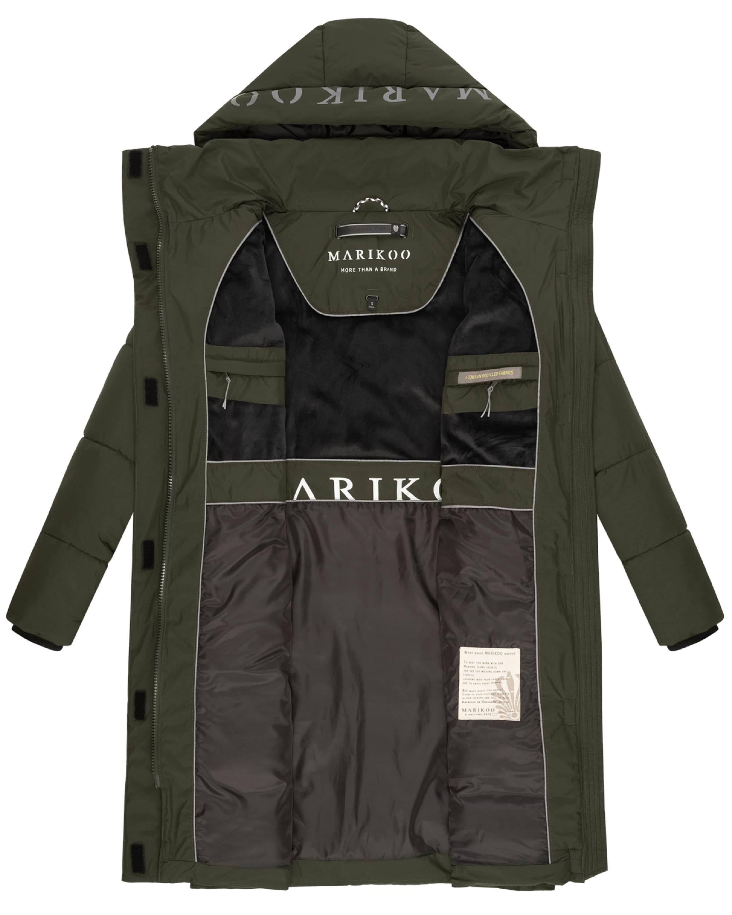 MARIKOOZimski kaput - zelena boja