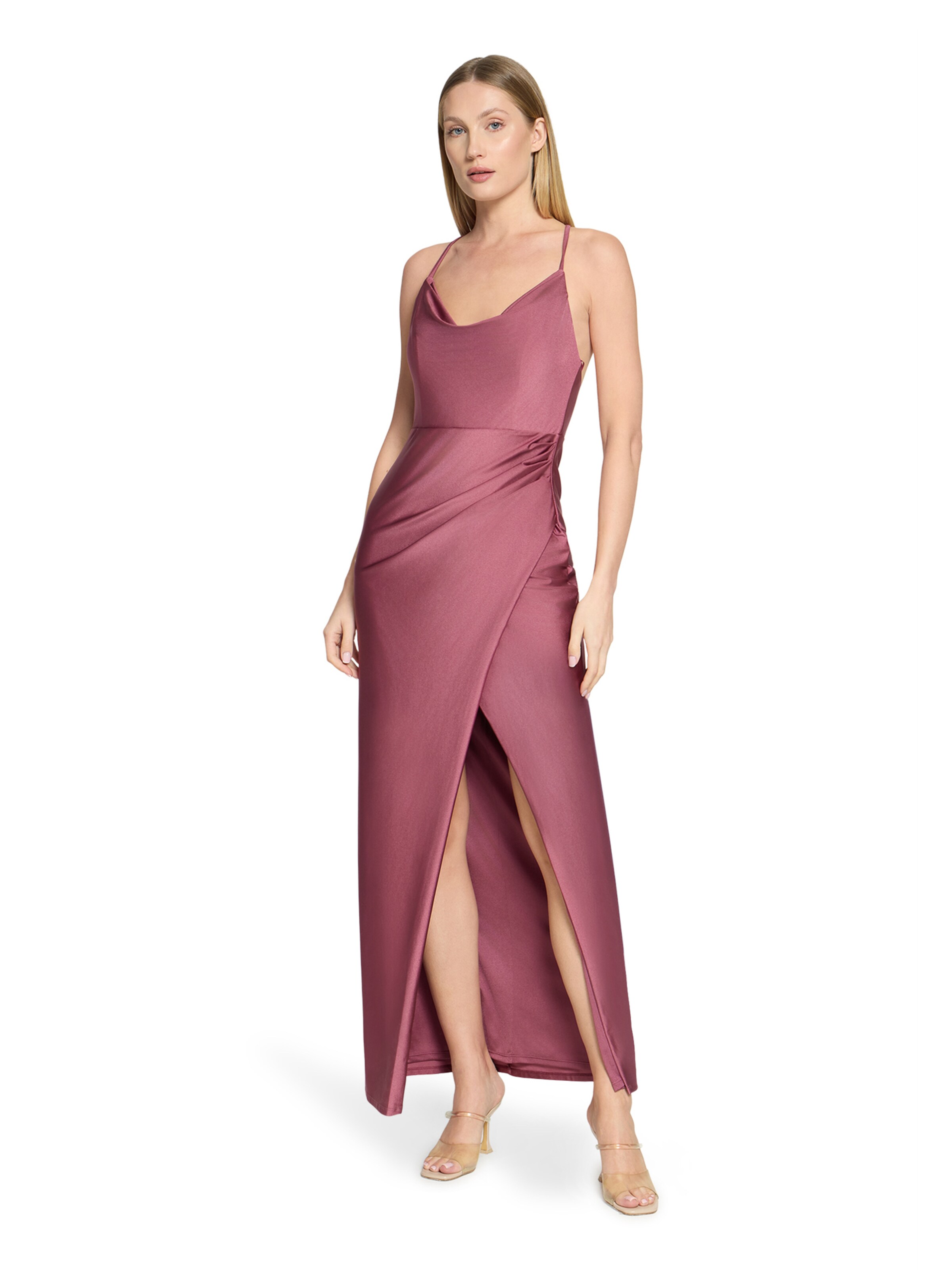 Robe de soirée Vera Mont en rouge