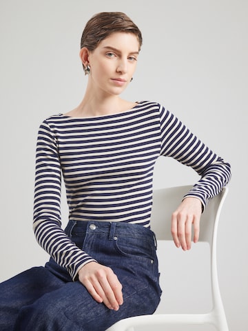 Mavi Shirt in Blue: front