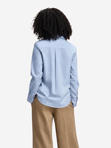 Camicia da donna 'ONLALLEGRA L/S PEARL SHIRT WVN 15376883' di ONLY in blu