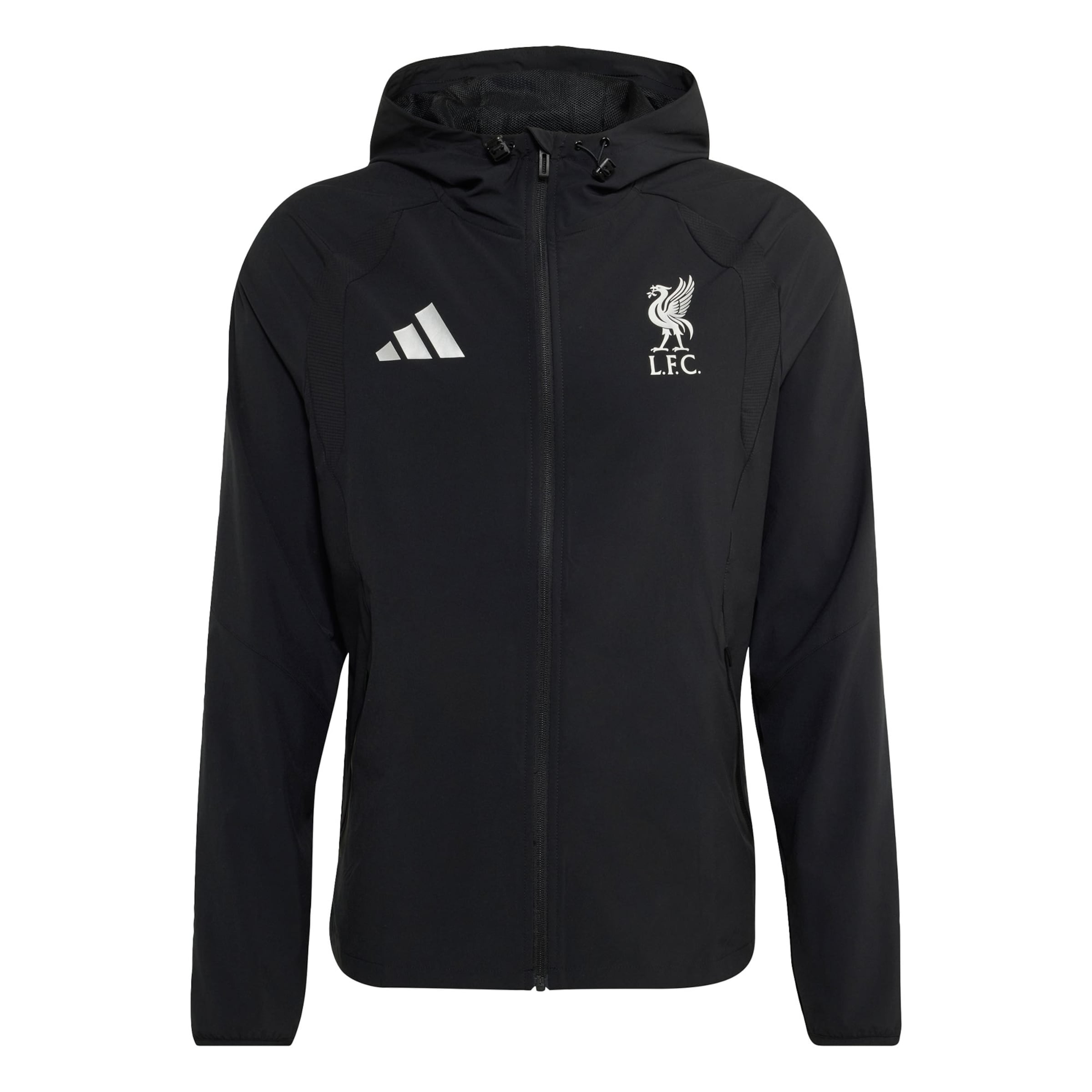 ADIDAS PERFORMANCE Trainingsjack 'FC Liverpool Tiro' in Zwart