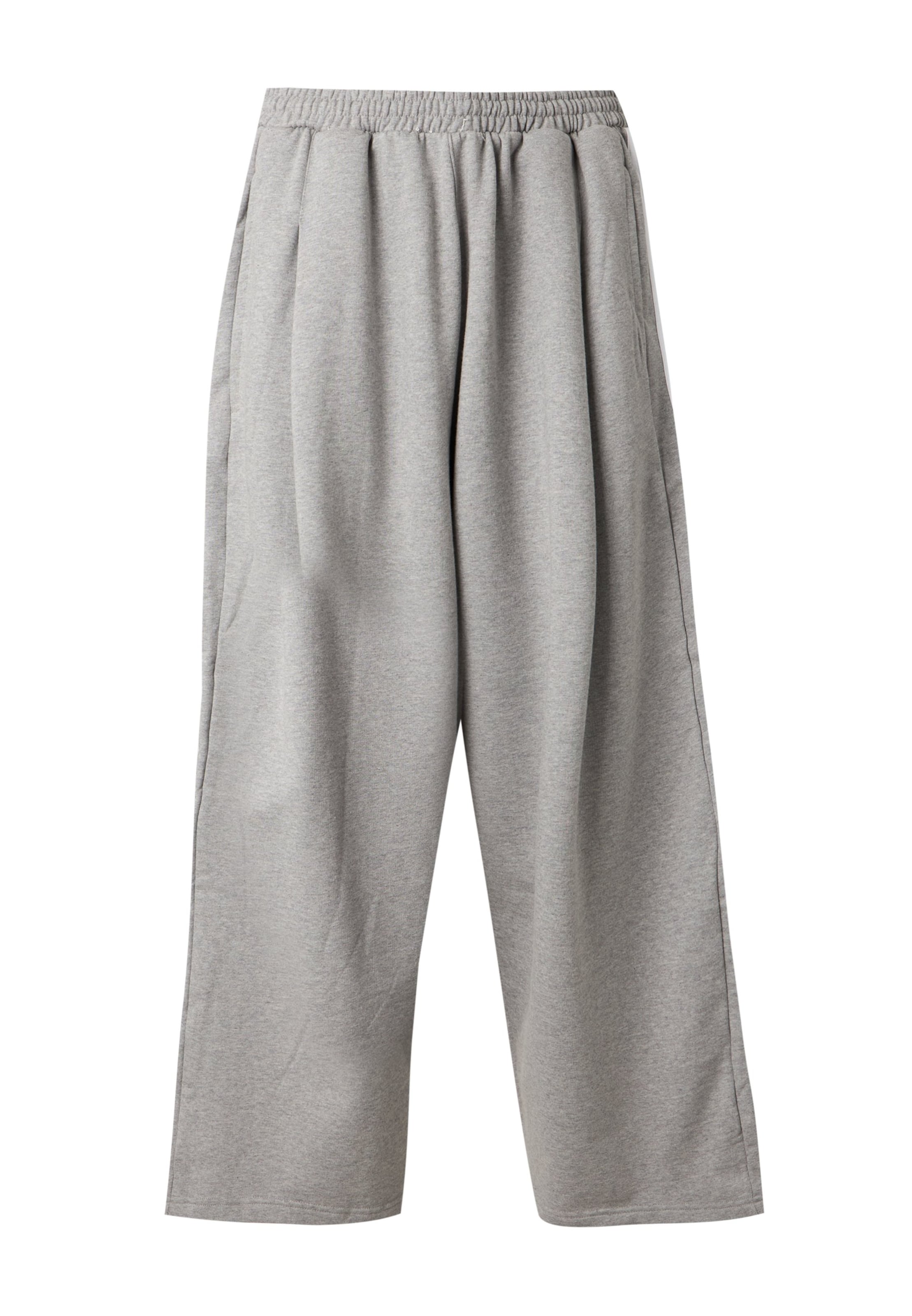 Wide Leg Pantalon 'ADIBREAK' ADIDAS ORIGINALS en gris : devant
