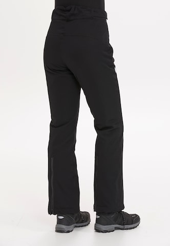 Whistler Regular Workout Pants 'Naya' in Black