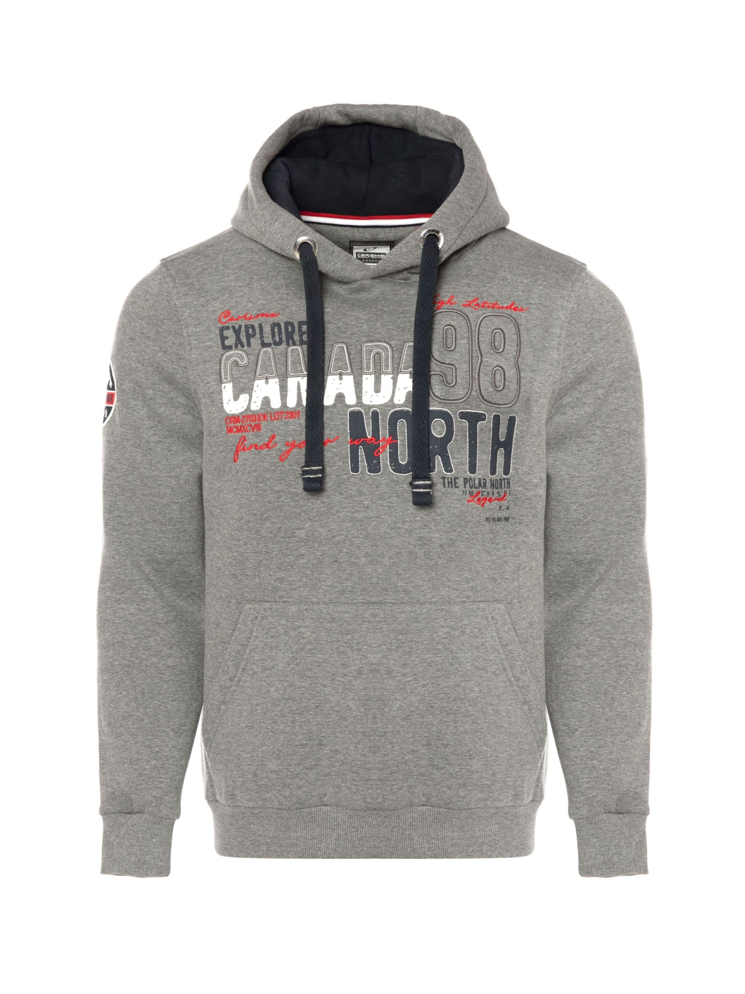 CARISMA Sweatshirt in Grau: Vorderseite