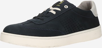 SALAMANDER Platform trainers in Blue: front