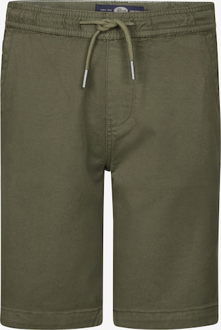 Petrol Industries Regular Hose 'Marco' in Grün: Vorderseite