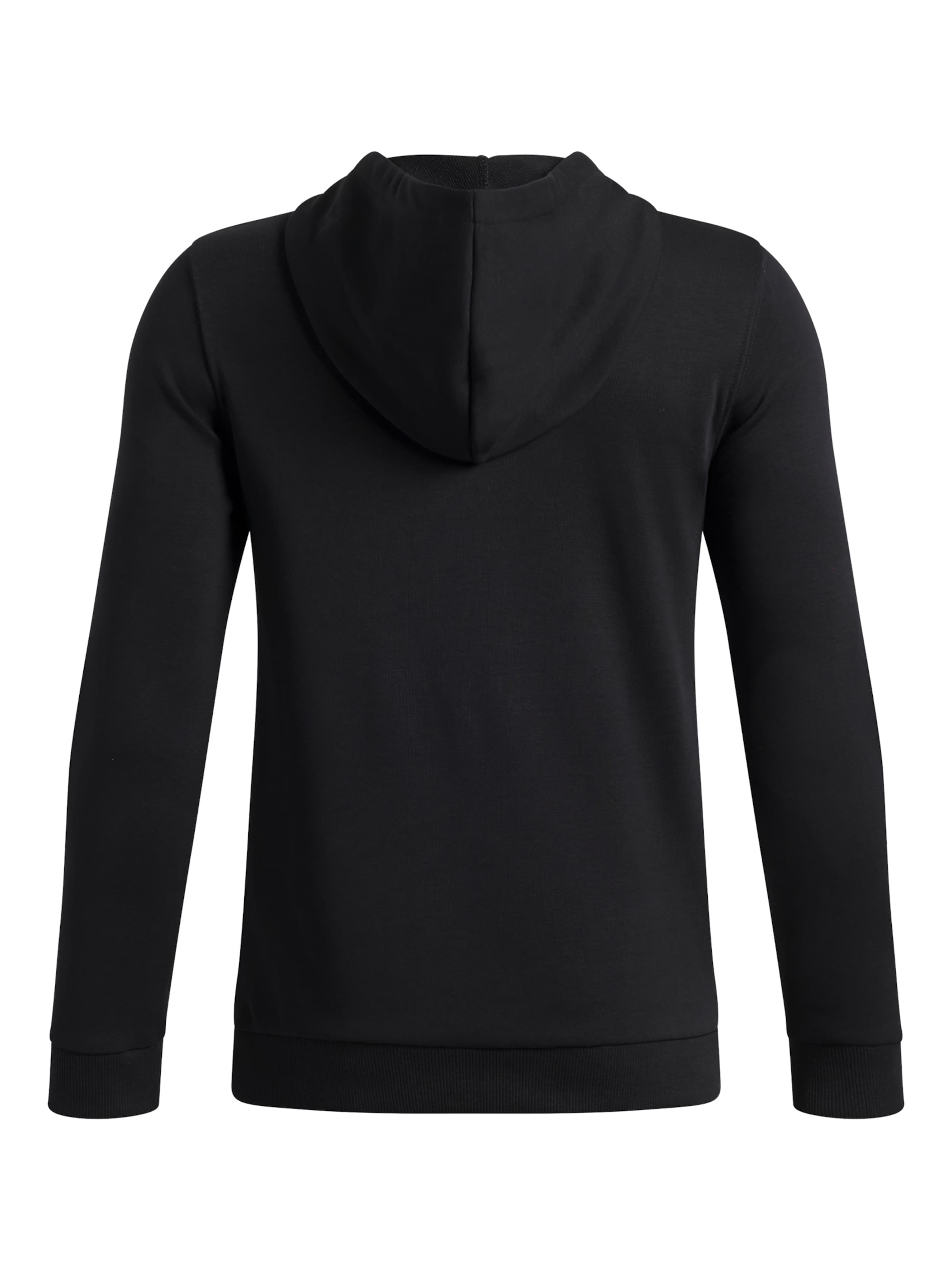 UNDER ARMOUR Sportief sweatshirt 'Rival' in Zwart