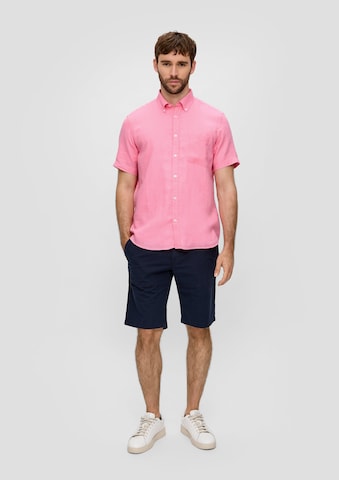 s.Oliver Regular fit Overhemd in Roze