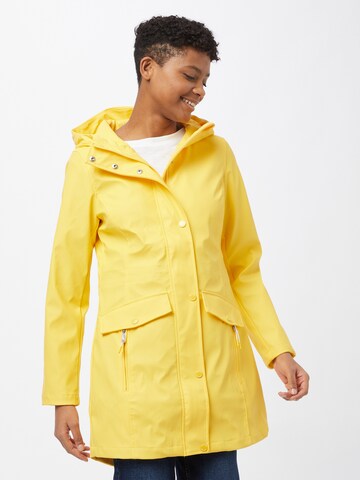 TOM TAILOR Between-seasons parka in Yellow: front