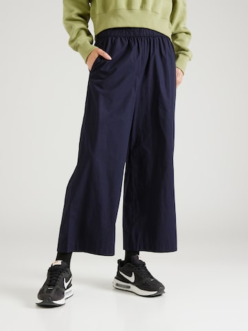 Wide leg Pantaloni di s.Oliver in blu: frontale