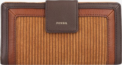 FOSSIL Portemonnaie 'Logan' in braun / hellbraun / dunkelbraun, Produktansicht