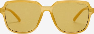 Lunettes de soleil Superdry en jaune : devant