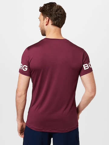 BJÖRN BORG Performance Shirt in Purple