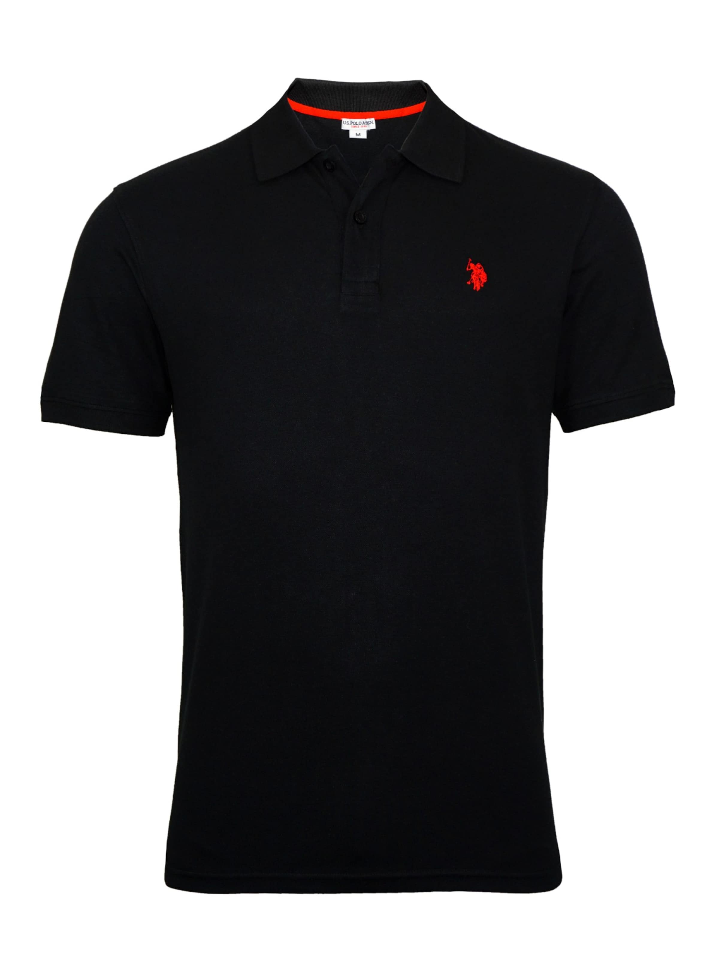 U.S. POLO ASSN. Shirt in Zwart: voorkant