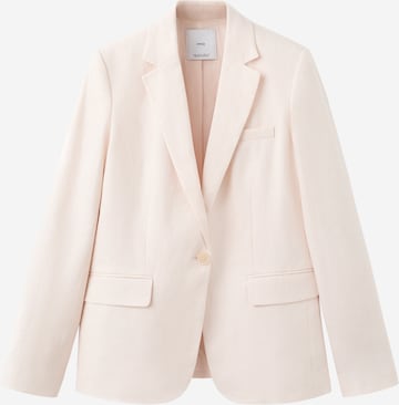 Blazer 'Boreli' MANGO en beige : devant