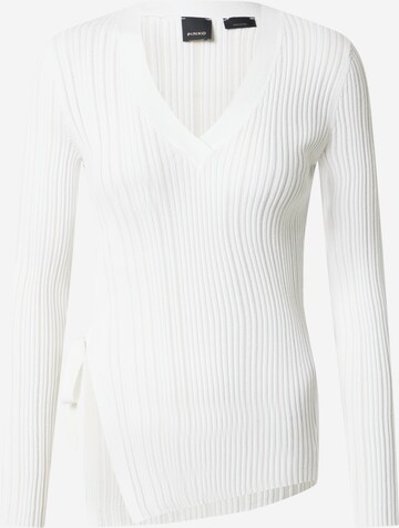 PINKO Sweater 'COSLADA' in White: front