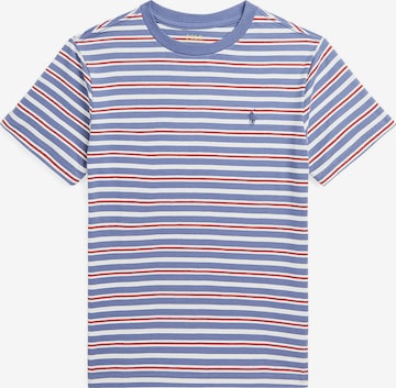 Tricou de la Polo Ralph Lauren pe albastru: față