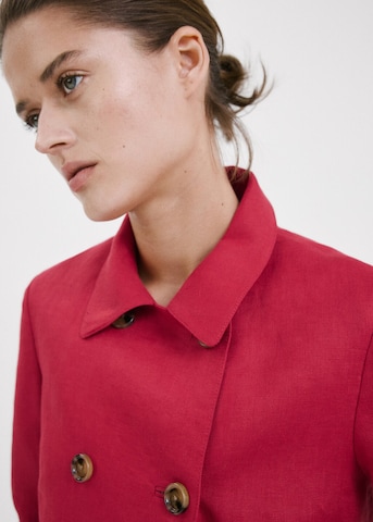 MANGO Prehodna jakna 'LISTELA' | rdeča barva