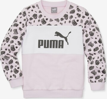 PUMA Sweatshirt in Roze: voorkant